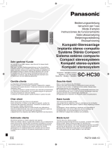 Panasonic SC-HC30 El manual del propietario