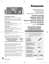 Panasonic sc pm 38 El manual del propietario