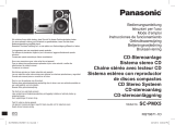 Panasonic SC-PMX5EG El manual del propietario