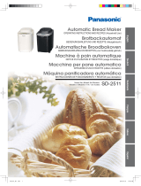 Panasonic SD-2511KXC Breadmaker El manual del propietario