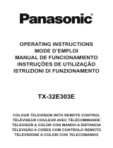 Panasonic TX32E303E Instrucciones de operación