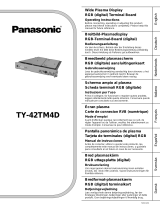 Panasonic TY42TM4D Instrucciones de operación