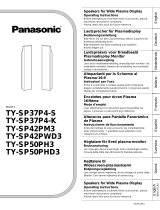 Panasonic TY-SP37P4-K Instrucciones de operación