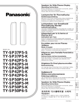 Panasonic TYSP42P5H Manual de usuario