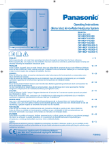 Panasonic WHMDF14C9E8 Instrucciones de operación