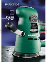 Parkside PES 600 Manual de usuario