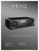 PEAQ PDR350BT B El manual del propietario