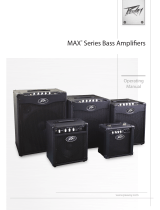 Peavey MAX 126 10-Watt Bass Amp Combo El manual del propietario