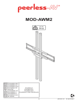 Peerless MOD-AWM2 Manual de usuario