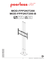 Peerless MOD-FPP2KIT200 Manual de usuario