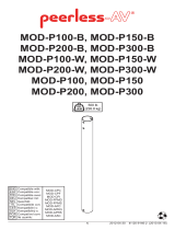 Peerless MOD-P100 Manual de usuario