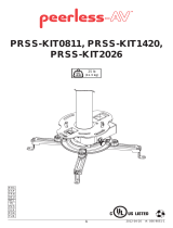 Peerless PRSS-KIT1420 Manual de usuario
