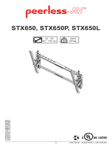 Peerless STX650P Especificación