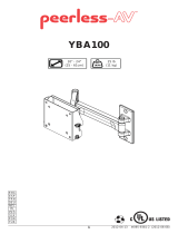 Peerless YBA100 Manual de usuario