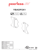 Peerless YBADP2X1 Manual de usuario