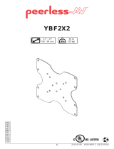Peerless YBF2X2 Manual de usuario