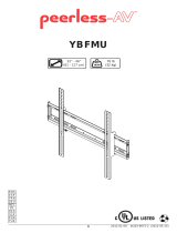 Peerless YBFMU Manual de usuario