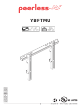 Peerless YBFTMU Manual de usuario
