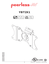 Peerless YBT2X1 Manual de usuario