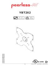 Peerless YBT2X2 Manual de usuario