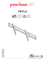 Peerless YBTLU Manual de usuario