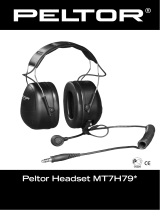 Peltor MT7H79P3E Manual de usuario