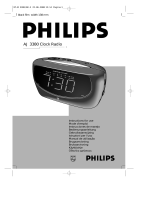 Philips AJ3380 Manual de usuario