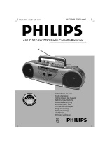 Philips AW 7250 Manual de usuario