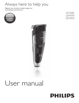 Norelco BT7085 Manual de usuario