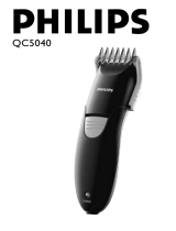 Philips Hair Clippers QC5040 Manual de usuario