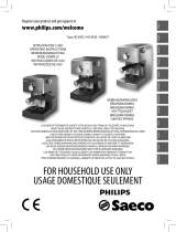 Philips-Saeco HD8423/01 Manual de usuario