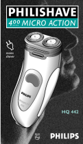 Philips hq 442 micro act Manual de usuario