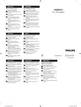 Philips HQ8010/01 Manual de usuario