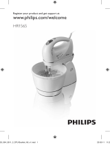 Philips hr 1565 55 Manual de usuario