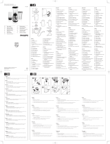 Philips Mini Blender 250W Manual de usuario