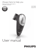 Philips QC5570 DIY HAIR CLIPPER Manual de usuario