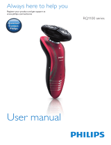 Philips wet and dry shaver RQ1160/21 Manual de usuario