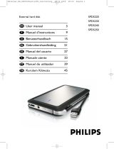 Philips SPD5220 Manual de usuario