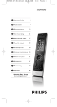 Philips SRU9400  Universal Remote Control Manual de usuario