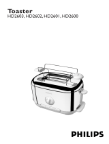 Philips Toaster HD2603 Manual de usuario
