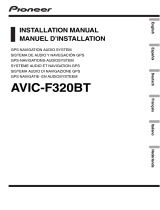 Pioneer AVIC F320 BT El manual del propietario