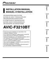 Pioneer AVIC F3210 BT Guía de instalación