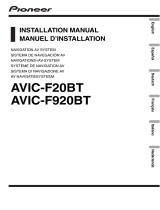 Mode AVIC-F20BT El manual del propietario
