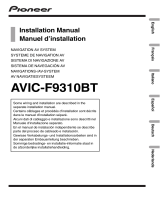 Mode AVIC F9310 BT El manual del propietario