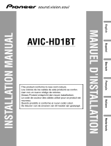 Pioneer AVIC HD1 BT Guía de instalación