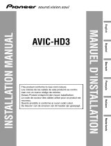 Pioneer AVIC HD3 Instrucciones de operación
