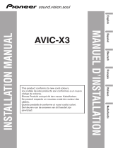 Pioneer AVIC X3 El manual del propietario