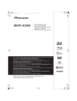 Pioneer BDPX300 Manual de usuario