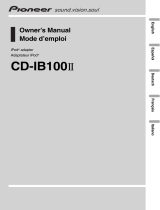Pioneer CD-IB100 II Manual de usuario