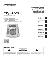 Pioneer CDJ-100S El manual del propietario